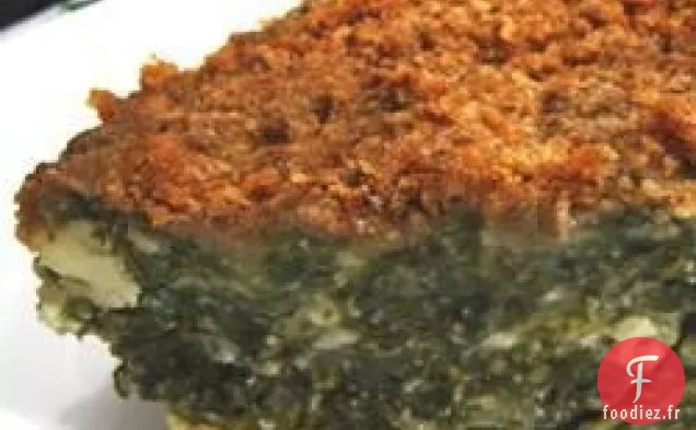Tarte aux Épinards