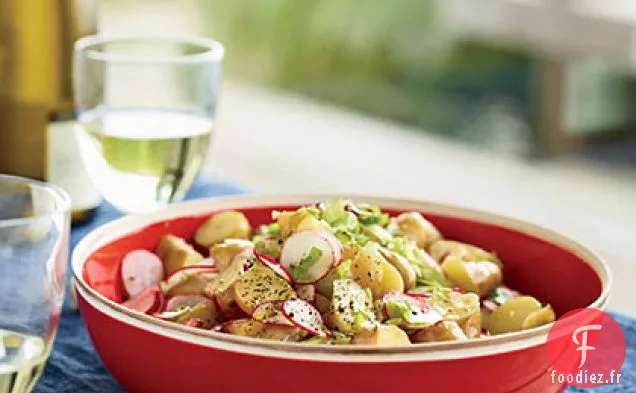 Salade de Pommes de Terre aux Radis et au Céleri