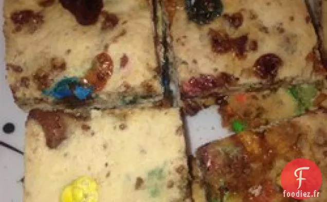 Les Brownies de bonbons d'Halloween restants!