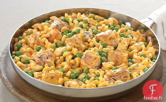 Poêle au Poulet au Fromage