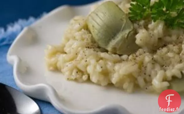 Risotto Aux Artichauts Au Fromage Taleggio
