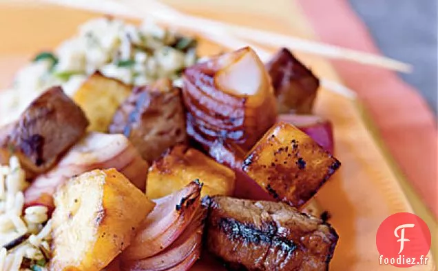 Porc Teriyaki et Ananas