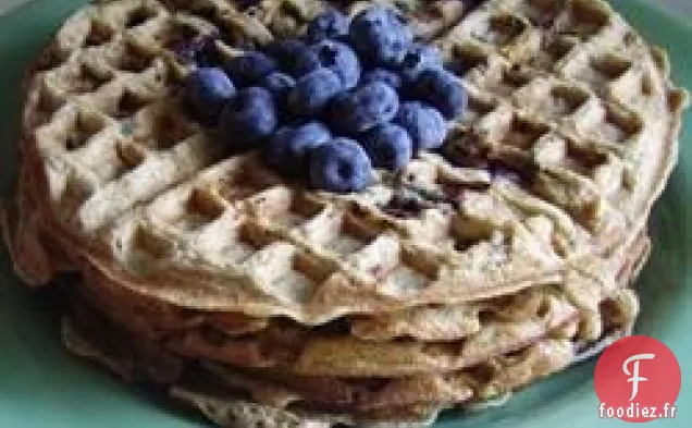 Gaufres Aromatisées aux Myrtilles