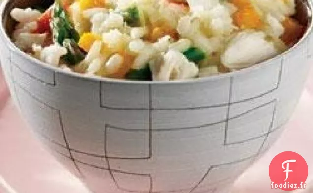 Risotto au Crabe et aux Asperges