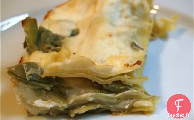 Lasagne Crémeuse aux Artichauts