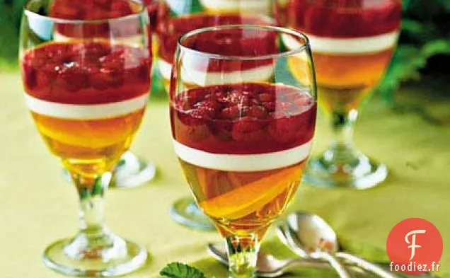 Salade de Fruits Congelés en Couches