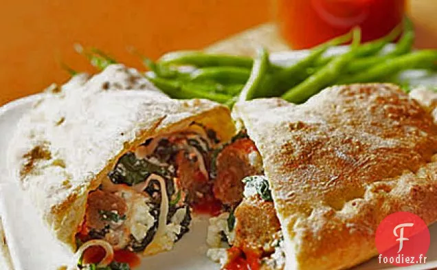 Calzones de Boulettes de Viande