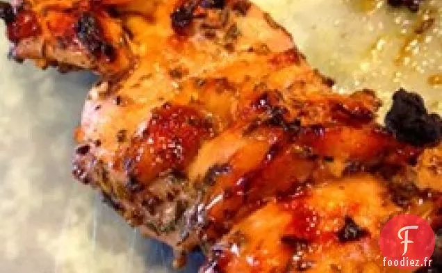 Poulet Glacé au Tamarin Grillé et à l'Orange