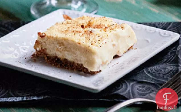 Barres de Gâteau au Fromage au Lait de Poule
