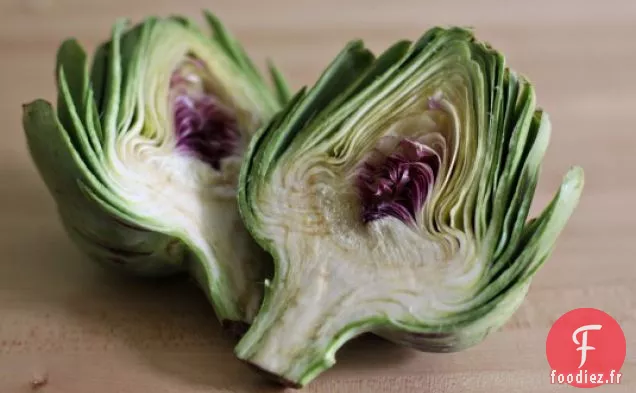 Artichauts Grillés Au Citron Et À L'Ail Avec Aïoli Facile