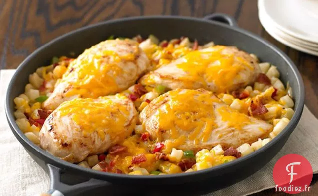 Poulet au Cheddar et Pommes de Terre