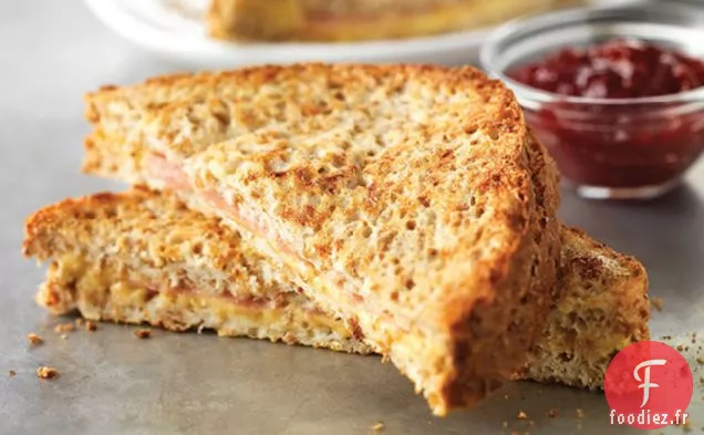Sandwich au Monte-Cristo Cuit au Four
