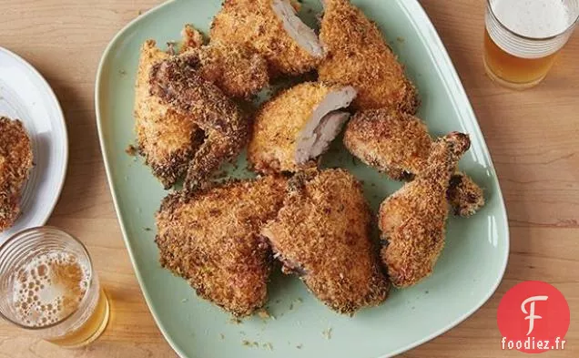 Poulet Frit au Four Pat et Gina