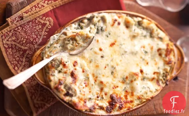 Recette de Lasagne Crémeuse aux Artichauts