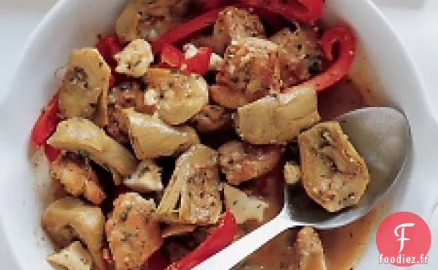 Poulet Aux Coeurs D'Artichaut