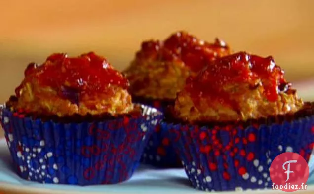 Mini Pain de Viande à la Dinde et aux Légumes