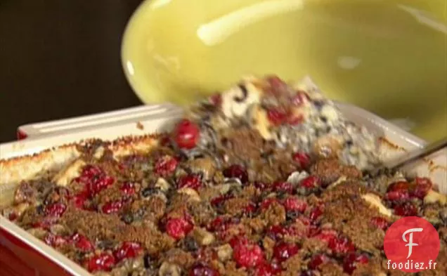 Casserole de Poulet au Four Crémeux et Riz Sauvage