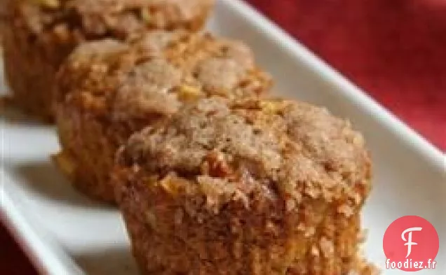 Muffins aux Pommes et à la Citrouille
