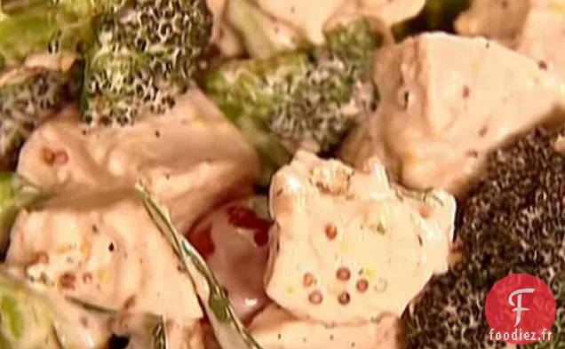 Salade de Poulet à la Moutarde