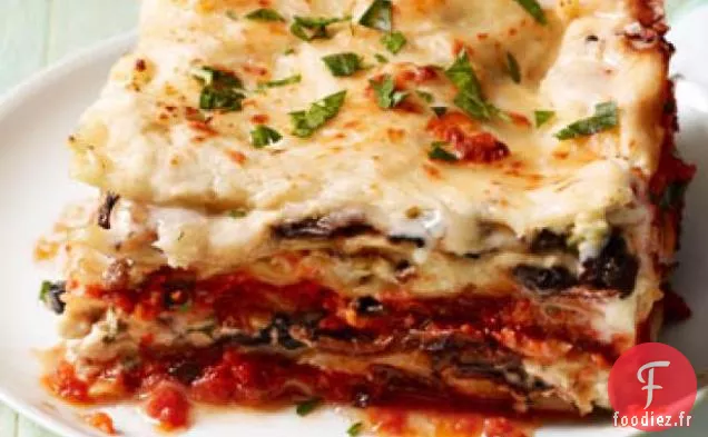 Lasagne aux Champignons Sauvages et au Chou-Fleur