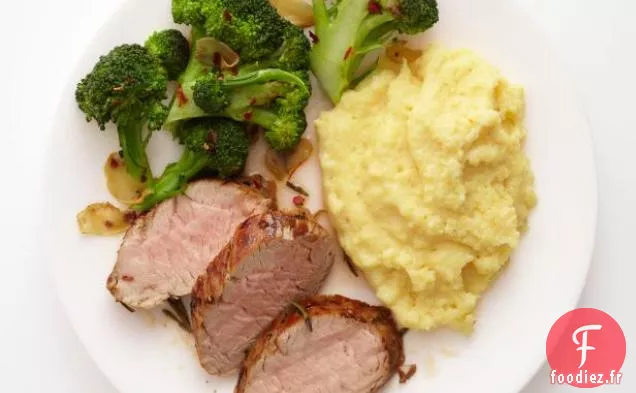 Polenta de Porc au Romarin