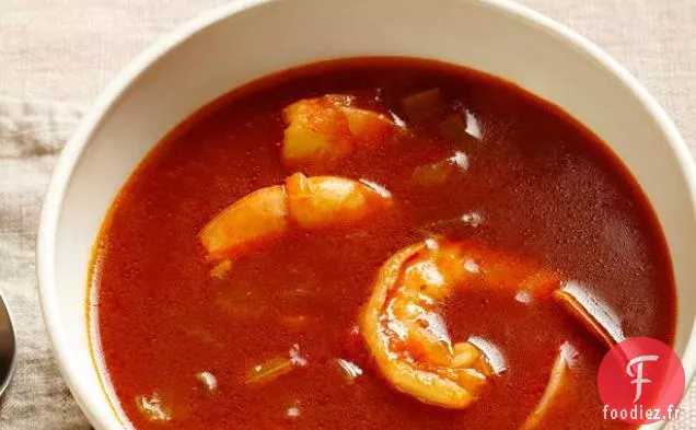 Bouillon de Crevettes Épicé