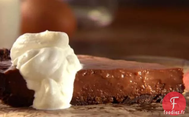 Venez ' Pie Tarte au Puddin' - Tarte au Pudding au Chocolat et au Gingembre
