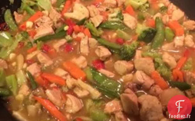 Sauté de Poulet à l'Orange