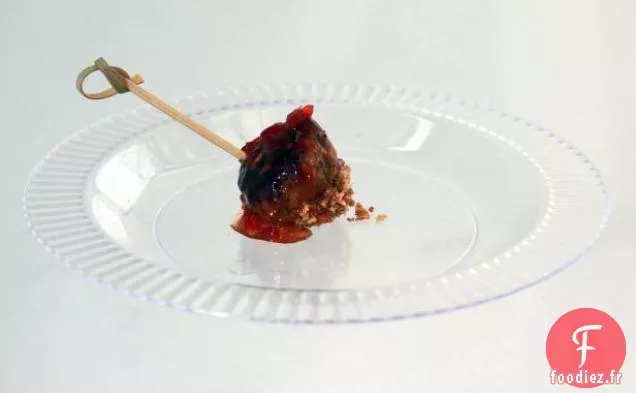 Boulettes de Viande Asiatiques au Piment Doux