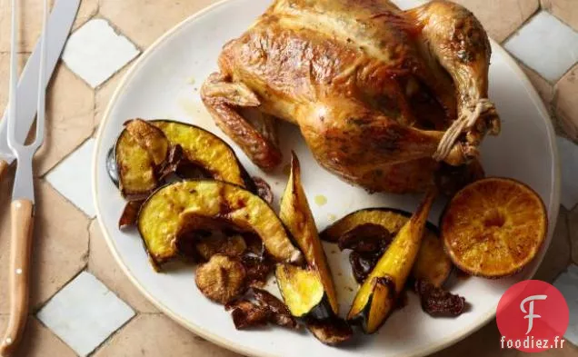 Poulet Rôti à l'Ail et à l'Orange