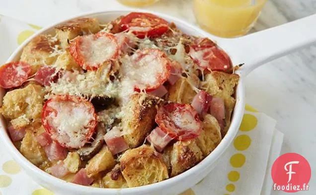 Cocotte de Petit déjeuner Jambon et Fromage