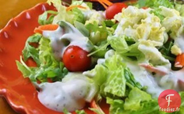 Vinaigrette Ranch à l'Ail Maison