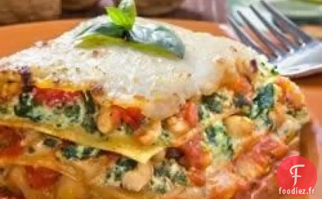 Lasagne aux Épinards au Pesto de Noix