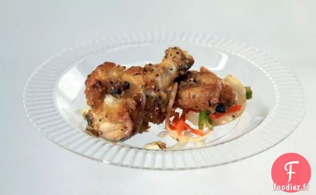 Ailes de Poulet Au Citron Et au Poivre
