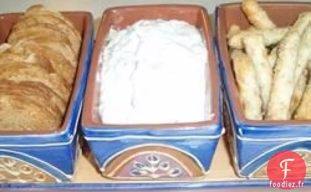 Trempette au Concombre à l'Ail