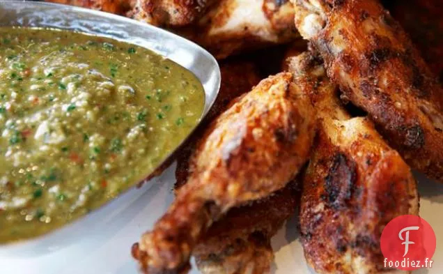 Ailes de Poulet à la Salsa Verde