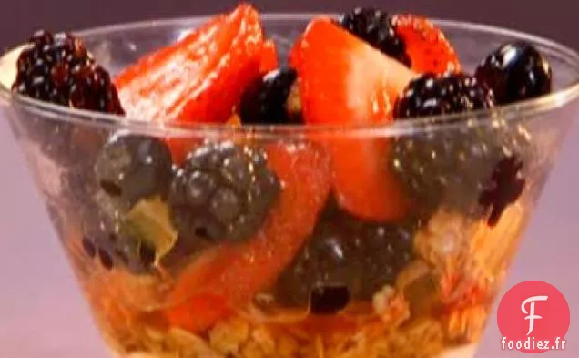 Parfait Salade de Fruits Au Gingembre