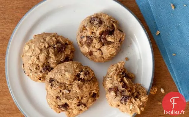 Biscuits aux Raisins et à l'Avoine Moelleux