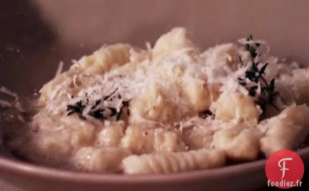 Gnocchis au Beurre Sauce au Thym