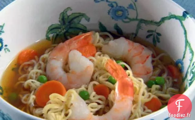 Bol de Nouilles Aux Crevettes