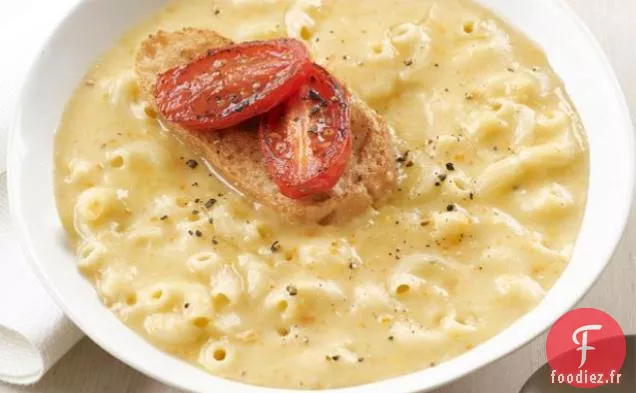 Soupe Macaroni au Fromage