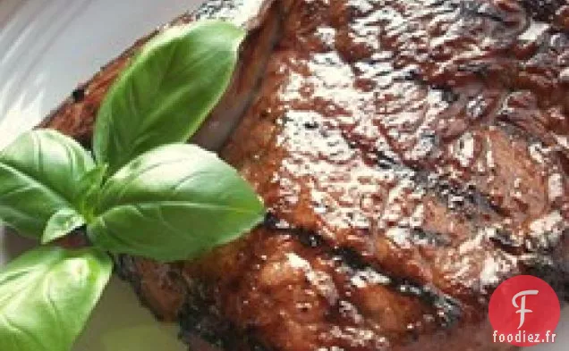 Steaks Marinés Salés à l'Ail