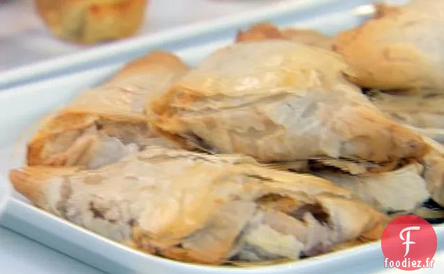 Turnovers Phyllo aux Pommes et aux Canneberges