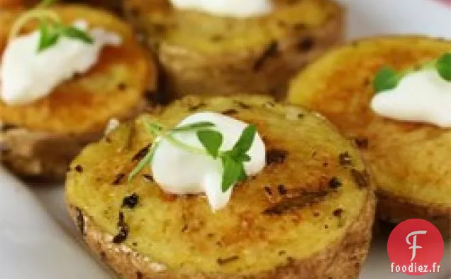 Pommes de Terre à l'Oignon au Romarin Rôties