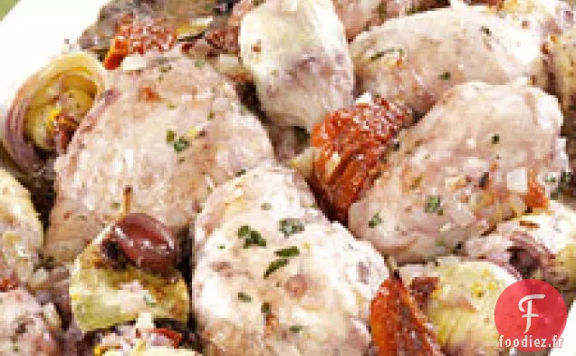 Pandora De Poulet Aux Tomates Séchées Et Coeurs D'Artichaut