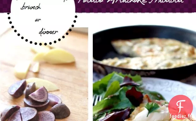 Frittata aux Pommes de Terre aux Artichauts