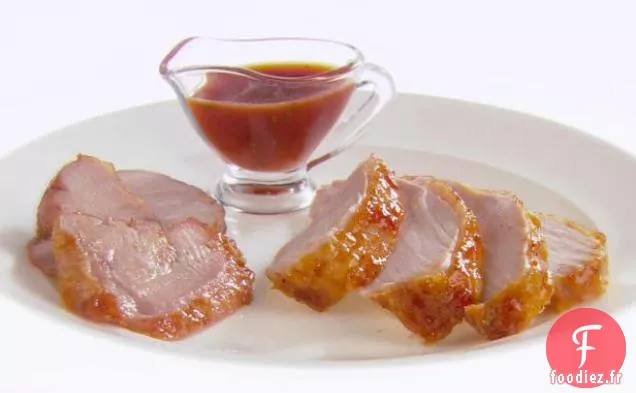 Dinde Glacée aux Canneberges et à l'Orange