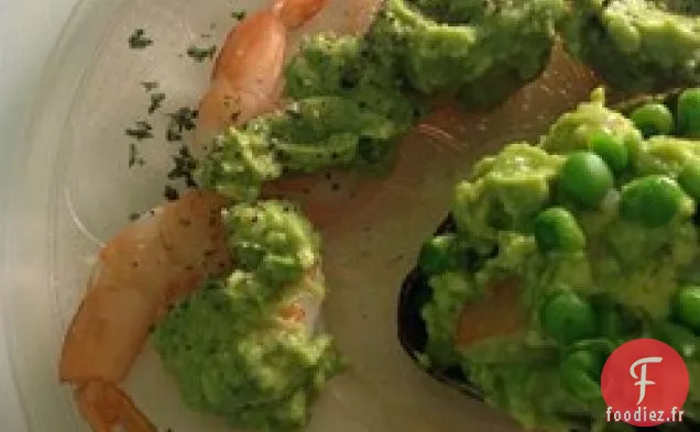 Crevettes à l'Avocat