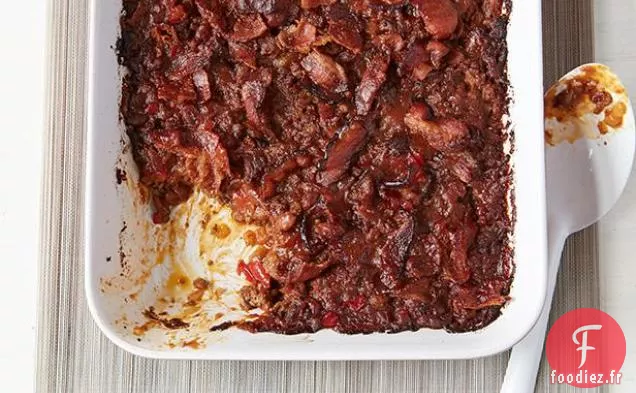 Casserole de Haricots Cuits au Four