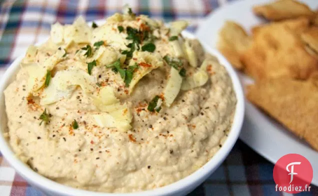 Houmous Citron-artichaut